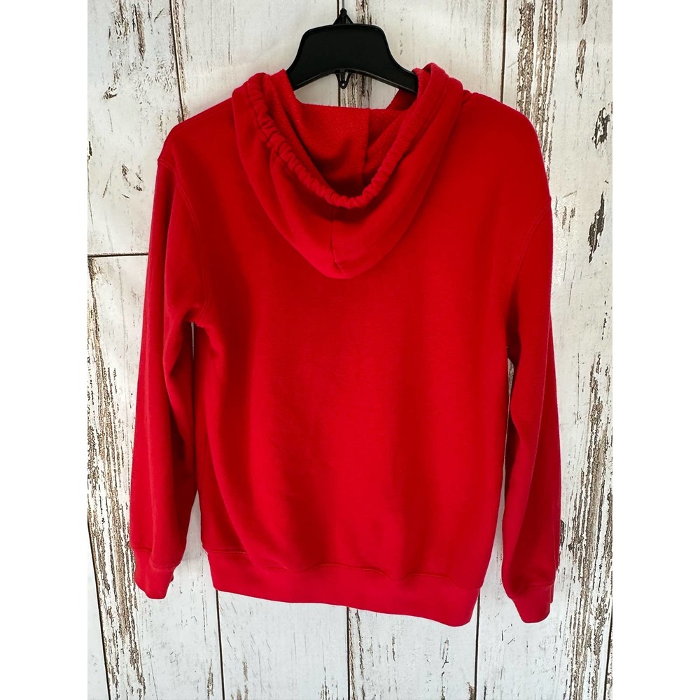 Looney Tunes Hooded Sweatshirt Red Size Large - Picture 4 of 5